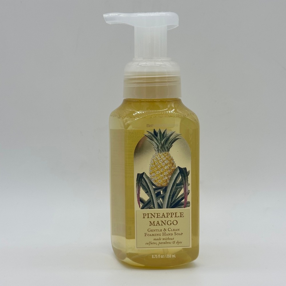 Bath & Body Works Pineapple Mango Gentle & Clean Foaming Hand Soap 8.75oz New